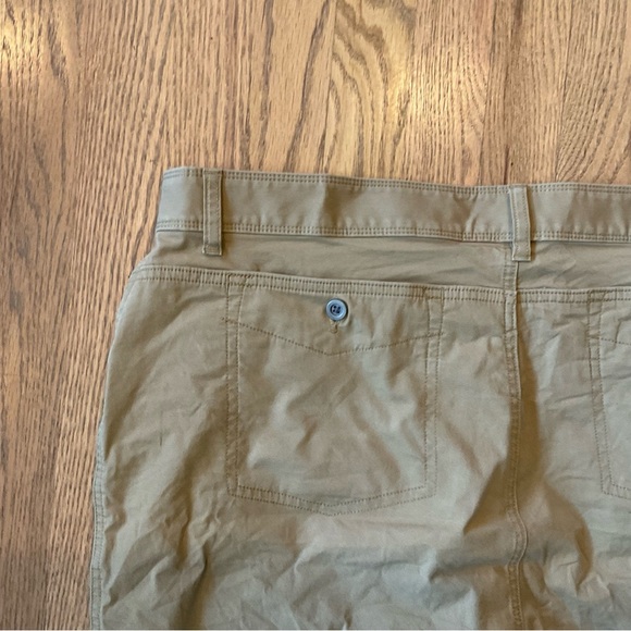 PRANA Porter Chino Shorts Sz 38 Standard Fit Brown Stretch 9” Inseam Khaki Hike - Picture 6 of 15